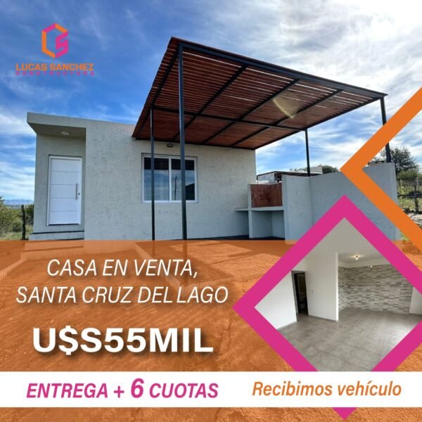 CASA EN VENTA VILLA SANTA CRUZ DEL LAGO