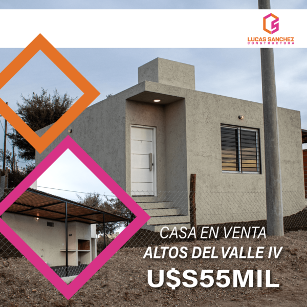 CASA EN VENTA ALTOS DEL VALLE IV